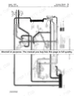 172c3f6a-b2-hydraulic-459 John Deere 4230 hydraulic system circuit flow diagram for early models showing pump, valves, cooler, and reservoir.