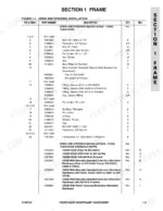 1b092c1f-b-parts-list-11 JLG 1532E, 1932E, 2033E, 2046E, 2646E, 2658E parts list for drive and steering installation, including hardware, grease fittings, and pins.