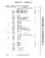 JLG 1532E, 1932E, 2033E, 2046E, 2646E, 2658E hydraulic parts list table for power down machines including fittings, seals, and hoses.