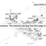 Case 900 hydraulic components location diagram for horizontal rear fold planter showing cylinders, valves, and motors.