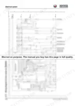 23ed8edb-b2-wiring-180 Wacker Neuson 901s, 901sp electrical system wiring diagram showing display element, safety valves, and parking brake circuits.