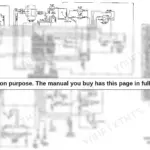 Gradall 522, 524, 532C-6, 534C-6 electrical schematic wiring diagram with wire color key for LPR-60 2WD.