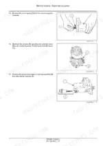 2cfaa462-b2-procedures-241 Case N843H, N843L, N843, N844LT, N844L, N844T, N844 engine starter solenoid removal and disassembly procedure diagrams.