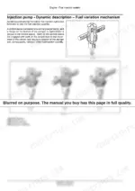 2cfaa462-b2-system-diagram-146 Case N843H, N843L, N843, N844LT, N844L, N844T, N844 injection pump fuel variation mechanism diagrams and delivery states.