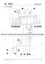 2d627871-b2-wiring-127 Wacker Neuson DT10 electrical system wiring diagram showing numbered components, relays, fuses, and battery connections.