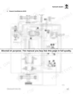 3c118158-b2-hydraulic-151 JLG 6036, 6042, 8042, 10042, 10054 hydraulic system schematic showing main control valve, cylinders, and pump connections.