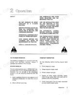 Versatile 835, 855, 875, 895 operation manual safety, engine break-in, and prestart inspection procedures.
