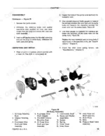 5a3f703d-b-exploded-view-25 Ford 455 oil pump assembly exploded view diagram and disassembly, inspection, and repair procedures for pump components.