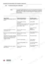5e0c21a9-b-troubleshooting-128 Wacker Neuson DPU 6555H Compatec troubleshooting table for display and sensor faults.