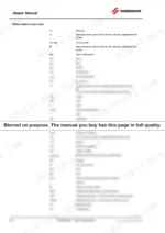 67da6d10-b-specs-4 Weidemann 1770 CX50 repair manual page showing a table of abbreviations and units used in the technical documentation.