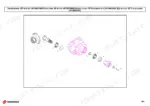 84393eac-b-exploded-view-96 Weidemann 1370 CX50 exploded view of ZF front axle drive 4472004095 showing pinion gear, bearings, and housing components.
