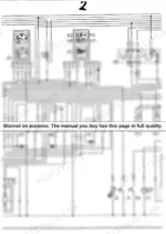 Fai Komatsu SK 07 J, SK05 J, SK09 J wiring diagram showing instrument cluster, relays, and electrical sensors.