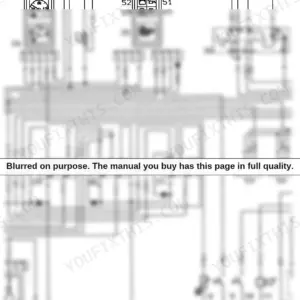 Fai Komatsu SK 07 J, SK05 J, SK09 J wiring diagram showing instrument cluster, relays, and electrical sensors.