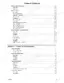 Lull 1044C-54 service manual table of contents for boom, transfer carriage, and frame tilt systems.