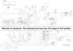 8f13ee41-b2-hydraulic-4 Gradall 522, 524, 534D-6, 534D-6T, 522D, 524D hydraulic schematic showing drive pump, motors, main control valve, and steering system.