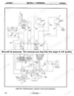 98ccccdf-b-hydraulic-46 JLG 1532E, 1932E, 2033E, 2046E, 2646E, 2658E hydraulic diagram showing standard power lift down machine components and flow paths.