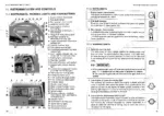 9dc933a4-b-controls-39 Komatsu WB95R-1, WB97R-1 instrumentation and controls diagram, warning lights, and indicator descriptions.