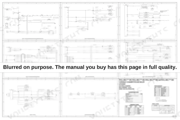 New Holland Roll-Belt 450 service manual - Electrical Schematic, Module, Intermediate Control