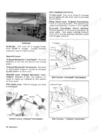 ae7b0fad-b3-controls-26 Versatile 836, 856, 876 operator manual showing side console controls, gearshift levers, PTO clutch, and transmission operation.