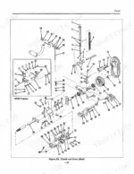 allis-chalmers-616-620-720-tractor-repair-manual-tp-500-0504-01-pm-sa-exploded-view-31.webp Allis Chalmers 616, 620, 720 exploded view diagram of the clutch and drive shaft assembly.