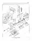 Allis Chalmers 616, 620, 720 exploded view diagram of the clutch and drive shaft assembly.