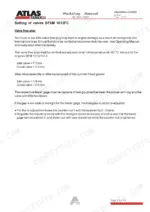 atlas-1805-2005-excavator-service-manual-6050207-procedures-26.webp Atlas 1805, 2005: Valve free-play adjustment procedure and clearance specifications for BF6M 1013FC engine.