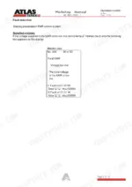 atlas-1805-2005-excavator-service-manual-6050207-troubleshooting-18.webp Atlas 1805, 2005 manual page showing EMR control system fault detection and low voltage display monitor view.