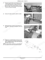 Flexi-Coil 67, 67XL boom tilt cylinder rebuild steps with bench photos of the piston, cylinder barrel, clevis cap and tie rods.