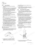 b903f8a9-b2-procedures-26 JLG 266, 307 service manual page detailing boom removal and second section boom removal procedures with component diagrams.