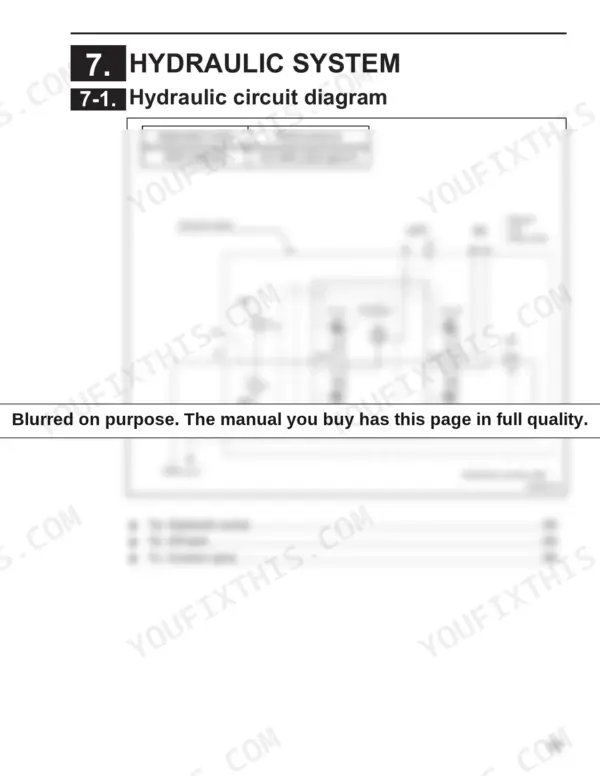 b917ce2d-b2-hydraulic-56 Komatsu FR15K-3, FR18K-3, FR23K-3 hydraulic circuit diagram showing control valve, relief pressure table, and lift/attachment functions.