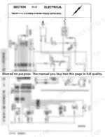 b948f2f9-b2-wiring-210 JLG CM2033, CM2046, CM2546, CM2558 electrical diagram for toggle switch drive system showing battery, motor, and switches.
