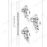 Weidemann 4070 CX80, 4070 CX100 electrical circuit diagram page with loader model illustrations.