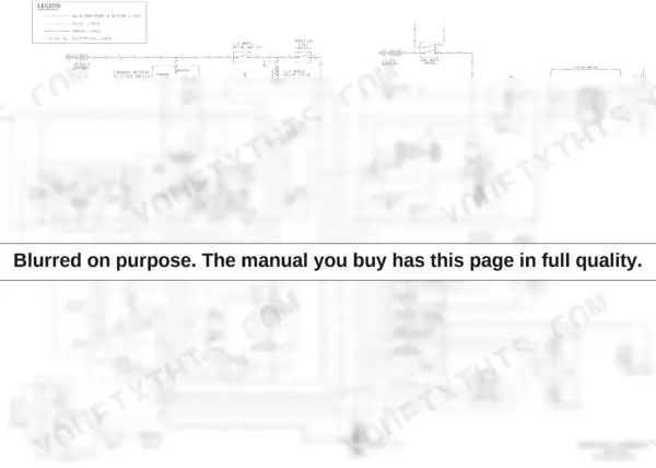 Gradall 534C-9, 534C-10 hydraulic schematic, page 4.