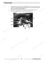 c65d901f-b2-procedures-29 Wacker Neuson BPU2540A disassembly procedure for control lever and Bowden cable.