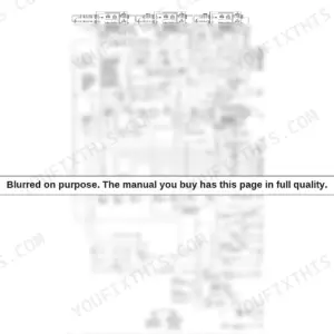 JLG 600S, 600SJ, 660SJ, 600A, 600AJ electrical schematic diagram for Deutz engine models, sheet 1.