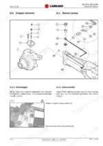 carraro-20-22-front-axle-repair-manual-ca357356-procedures-34.webp Carraro 20.22 exploded view of sensor group components and disassembly procedure for the axle greaser.