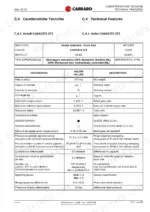 carraro-20-22-front-axle-repair-manual-ca357356-specs-19.webp Carraro 20.22 technical specifications table for CA641372-373 front axle, including gear ratios, oil capacities, and preload settings.