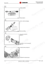 carraro-20-22-front-axle-repair-manual-ca357356-wiring-40.webp Carraro 20.22 sensor group wiring diagram, connector assembly, swivel housing installation, and sensor pin assembly procedures.