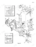 case-1700-1737-1740-uni-loader-service-manual-9-72095-hydraulic-99.webp Case 1700, 1737, 1740 Uni-Loader exploded view of engine gear cover, fan, and governor assembly.