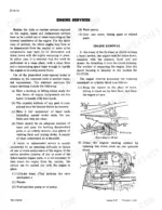 Case 235 and MT160/MT180 series tractor engine removal with oil and coolant drain procedure diagrams.