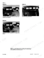 Case 4894 tractor air filter element and filter housing installation steps with photos (section 9245)