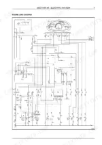 case-580t-580st-590st-695st-backhoe-loader-service-manual-84428671b-wiring-diagram-1027-1.webp Case 580T Powershuttle ROPS engine line diagram: wiring schematic with instrument cluster, component codes and wire codes