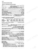 case-680b-680c-loader-backhoe-service-manual-9-71984-specs-4.webp Case 680B, 680C, W7E, 680 CK A267 engine specifications table including compression, cylinder sleeves, pistons, and rings.