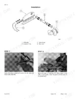 case-6t-830-6ta-830-engine-service-manual-7-65441-procedures-15.webp Case 6T-830, 6TA-830 aftercooler installation diagram, crossover tube, turbocharger, and gasket sealing procedures.