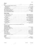 case-6t-830-6ta-830-engine-service-manual-7-65441-specs-22.webp Case 6T-830, 6TA-830 engine specifications table for piston, piston rings, cylinder head, and lifter dimensions and clearances.