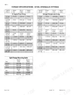 case-6t-830-6ta-830-engine-service-manual-7-65441-torque-7.webp Case 6T-830, 6TA-830 torque specs for steel hydraulic fittings, 37-degree flare, O-ring, and split flange mounting bolts.