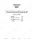 Case 8860, 8860HP, 8870, 8880 Section 2001 table of contents for engine and radiator removal and installation procedures.