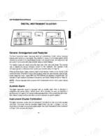 case-9350-tractor-operator-manual-rac-9-26040-controls-17.webp Case 9350 digital instrument cluster diagram, indicator lamp layout, and operation overview for tractor controls.