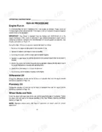 case-9350-tractor-operator-manual-rac-9-26040-procedures-49.webp Case 9350 operator manual page detailing engine run-in procedure, differential oil, planetary oil, and wheel bolt torque requirements.