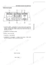 case-cs110-cs120-cs130-cs150-tractor-operator-manual-sva-6-21220-controls-33.webp Case CS110, CS120, CS130, CS150 instrument panel diagram showing tachometer, digital meter, and warning system controls.